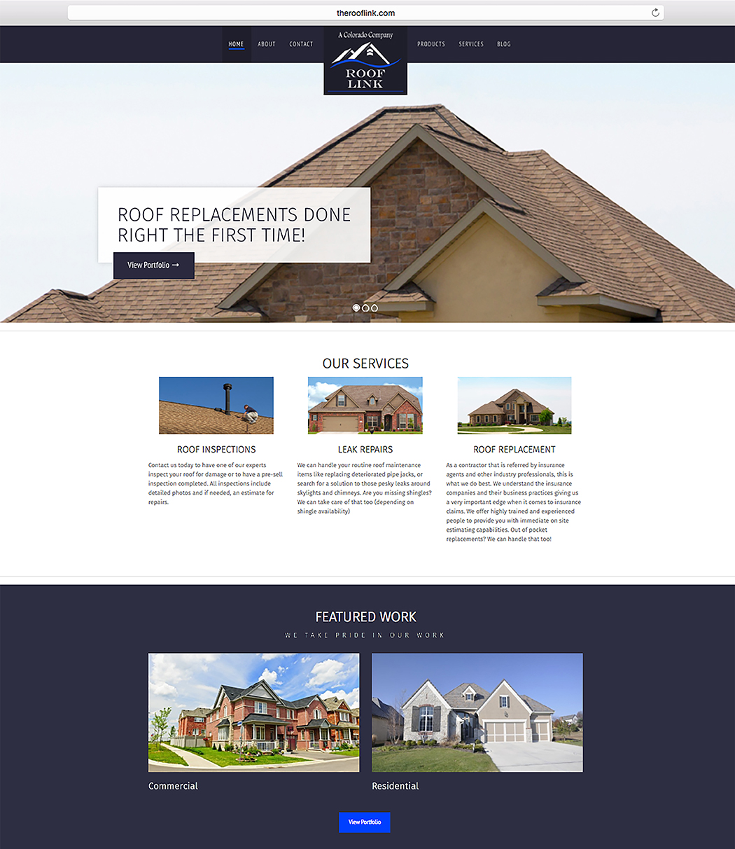 The-Roof-Link-Website